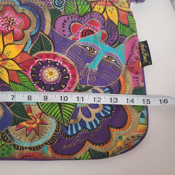 Laurel Burch Colorful Floral Bag - Picture 9 of 11